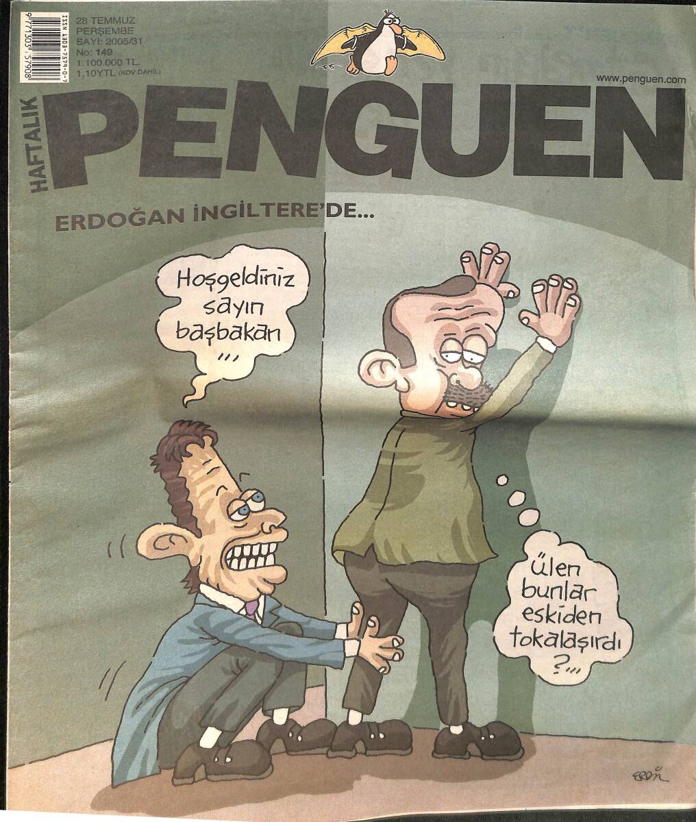 Penguen Mizah Dergisi 28 Temmuz 2005 No: 149 NDR98480 - 1