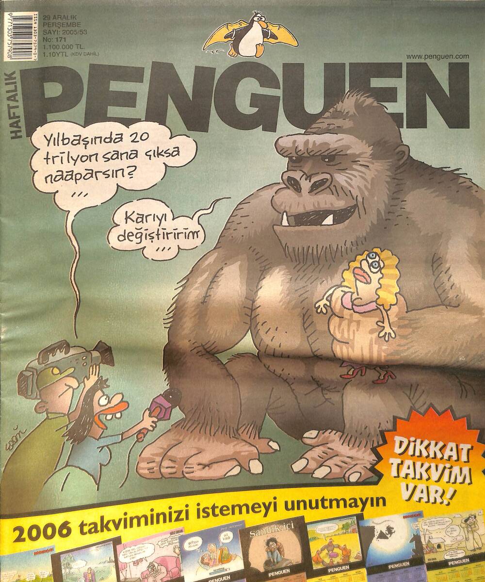 Penguen Mizah Dergisi 29 Aralık 2005 Sayı: 171 NDR98638 - 1