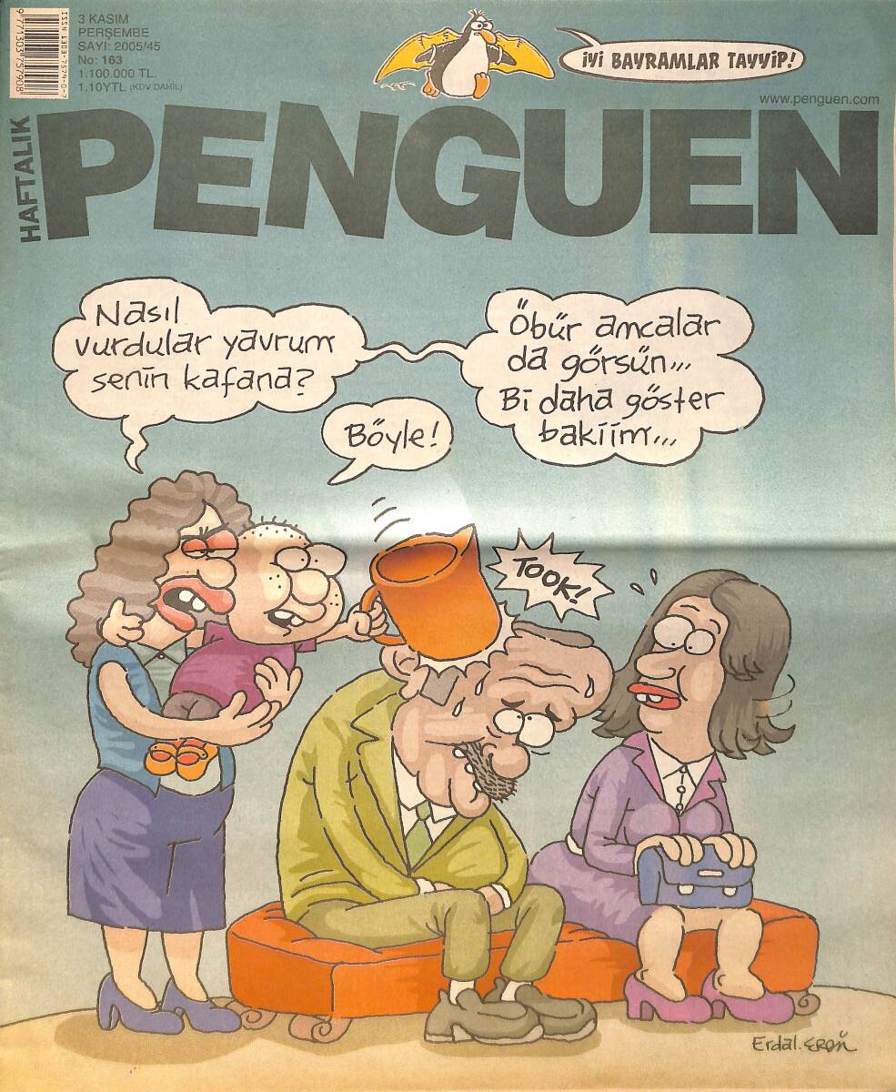 Penguen Mizah Dergisi 3 Kasım 2005 Sayı: 163 NDR98624 - 1