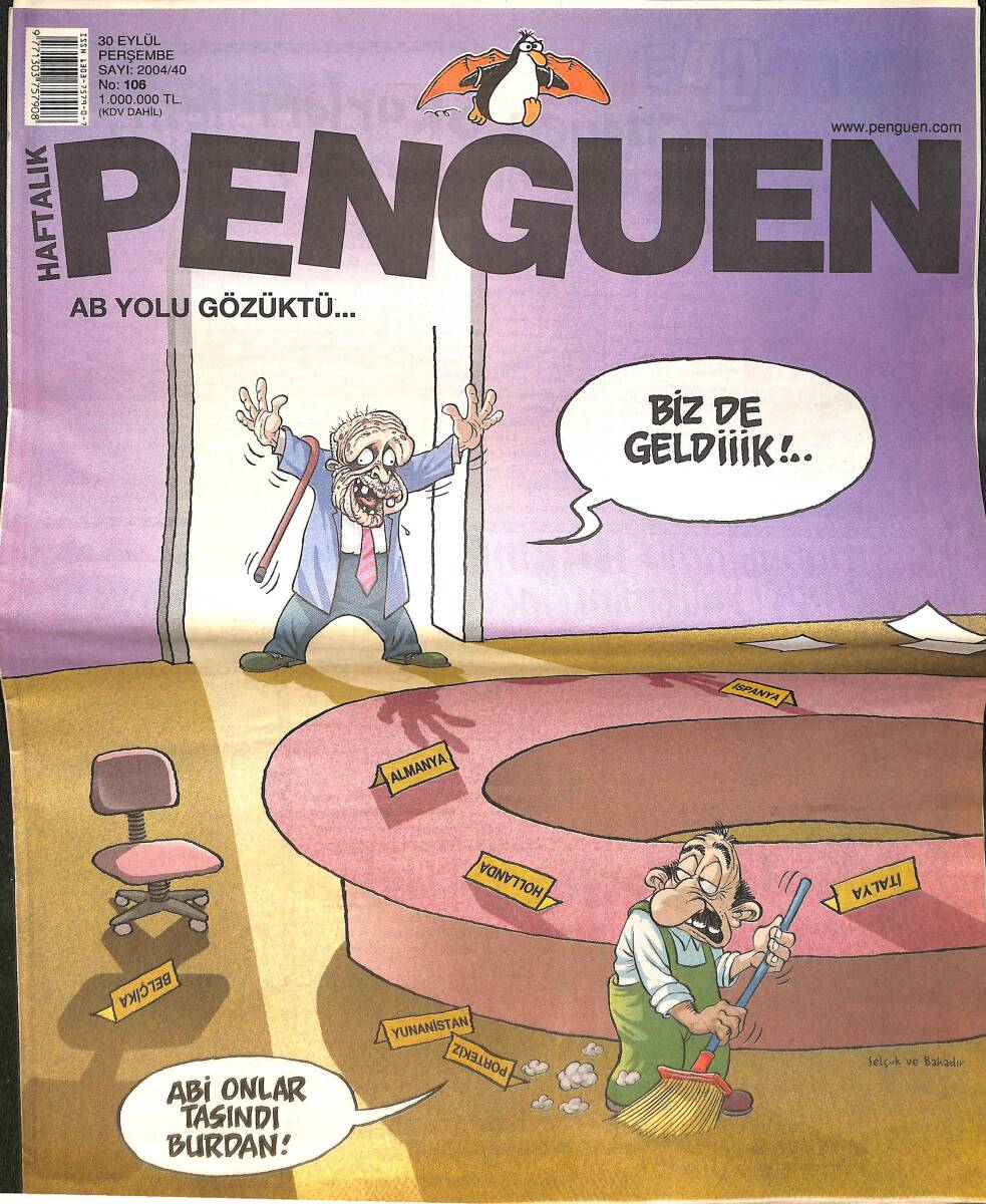 Penguen Mizah Dergisi 30 Eylül 2004 No: 106 NDR98554 - 1