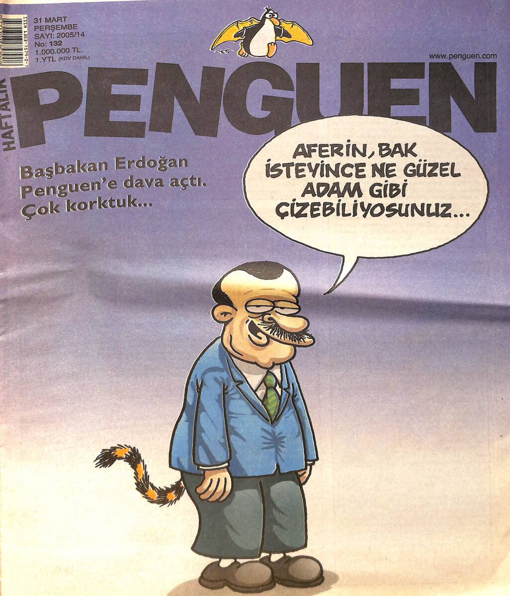 Penguen Mizah Dergisi 31 mart 2005 Sayı: 132 NDR98646 - 1