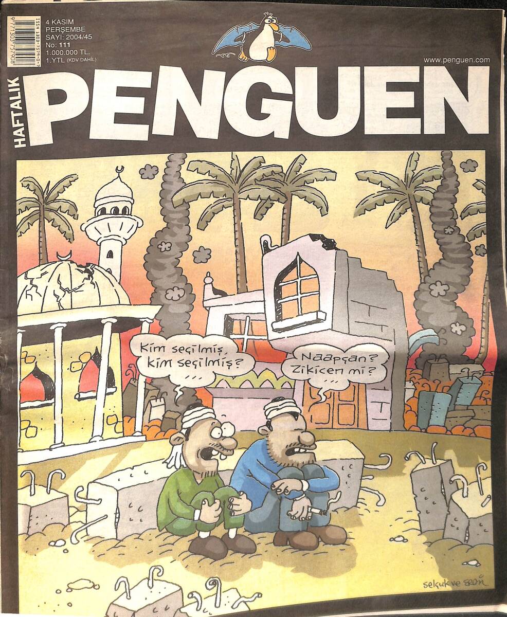 Penguen Mizah Dergisi 4 Kasım 2004 No: 111 NDR98492 - 1