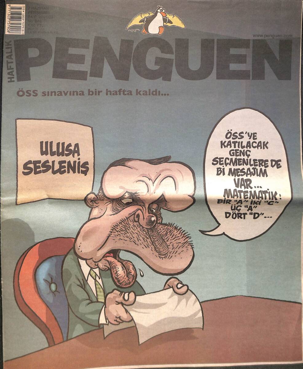 Penguen Mizah Dergisi 7 Haziran 2007 No: 246 NDR98538 - 1