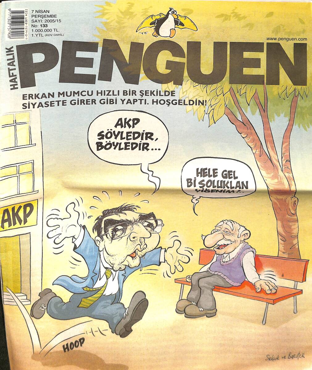 Penguen Mizah Dergisi 7 Nisan 2005 Sayı: 133 NDR98652 - 1