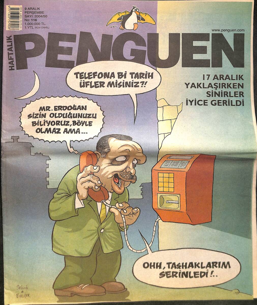 Penguen Mizah Dergisi 9 Aralık 2004 Sayı: 116 NDR98631 - 1