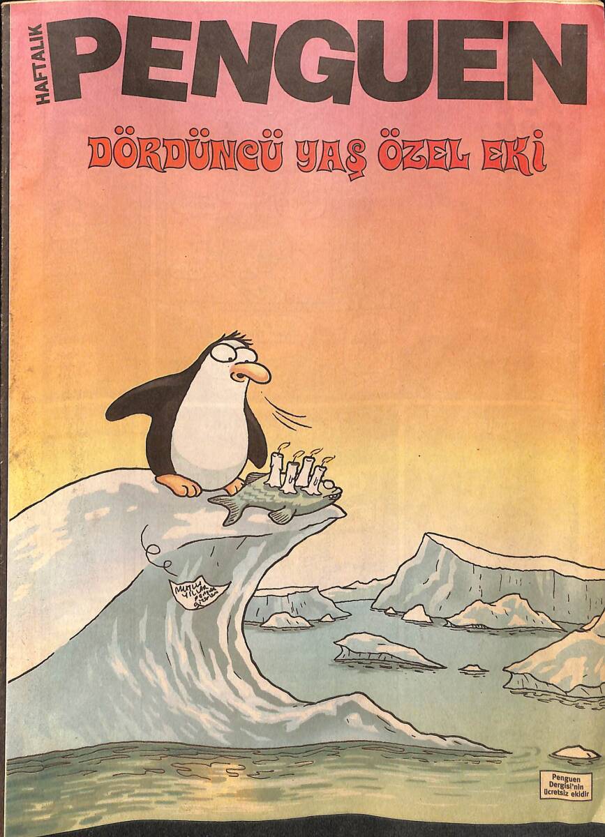Penguen Mizah Dergisi Dördüncü Yaş Özel Eki NDR98727 - 1