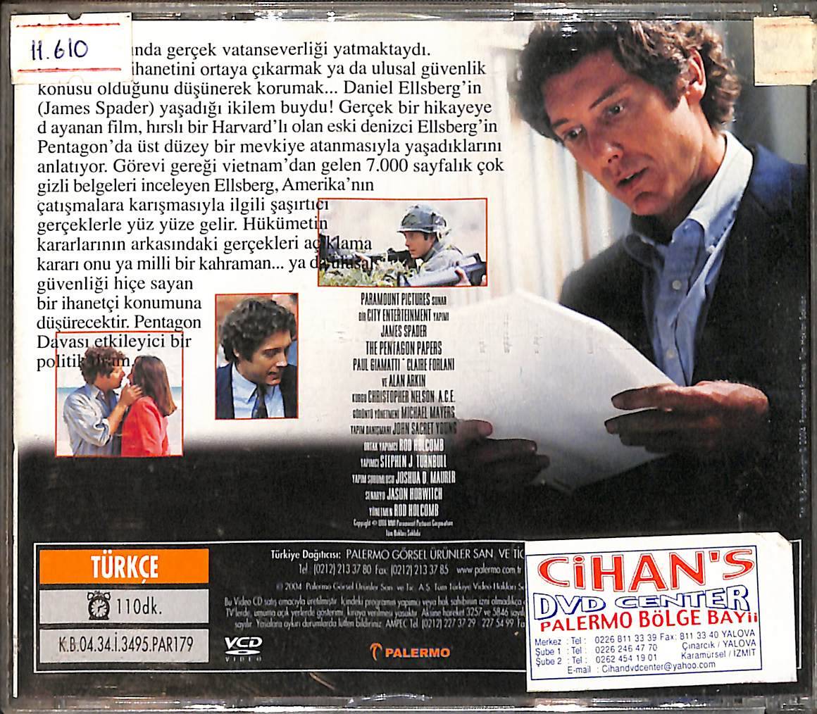 Pentagon Davası VCD Film (İkinci El) VCD27474 - 2