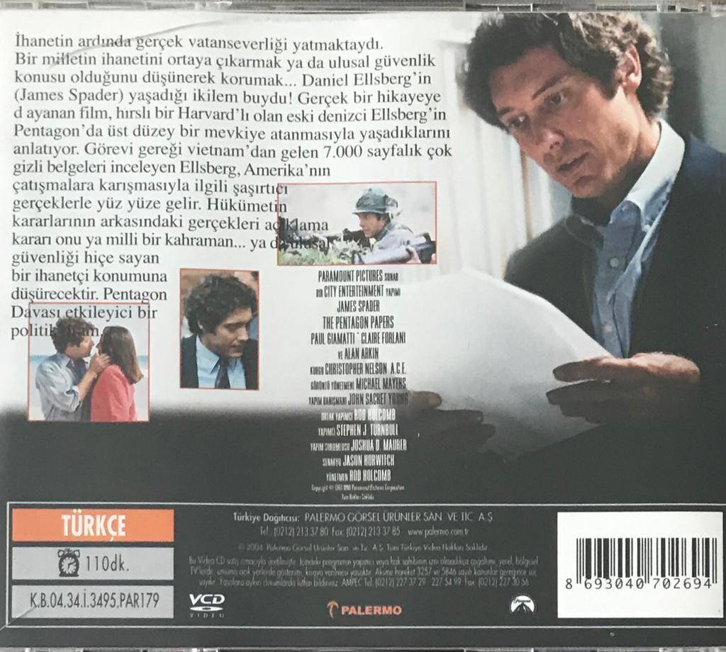 Pentagon Davası VCD Film VCD5489 - 2