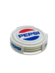 Pepsi-Tamek-Yedigün-Fruko Eski Plastik Promosyon Bardak Altlığı AOB4517 (N) - Gökçekoleksiyon