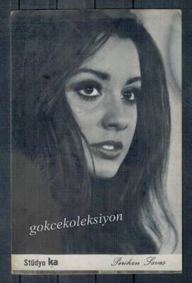 Perihan Savaş Siyah-Beyaz Kartpostal (Küçük Boy) KRT1249 - 1