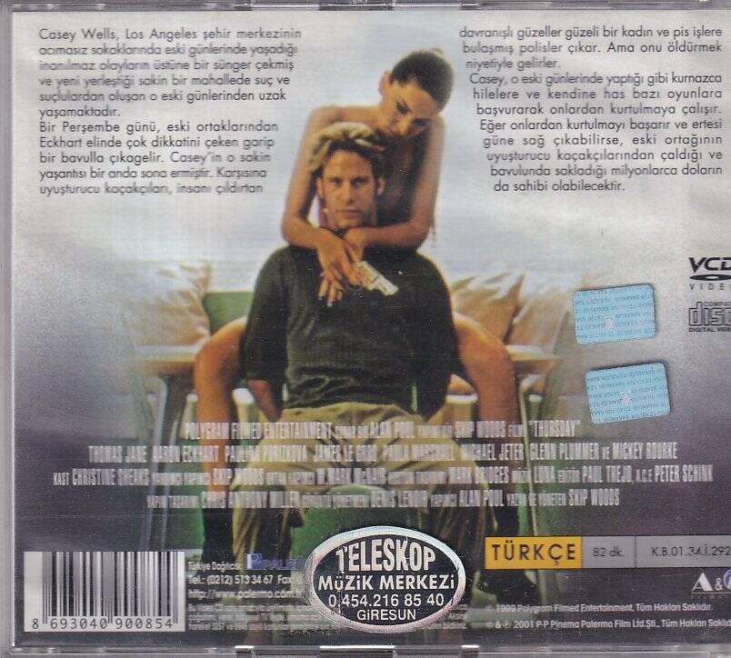 Perşembe VCD Film VCD9589 - 2