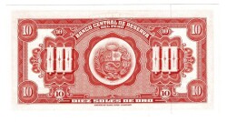 Peru 10 Soles 1965 ÇİL YKP6291 - 2