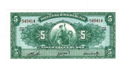 Peru 5 Soles 1960 ÇİL YKP6560 - 1