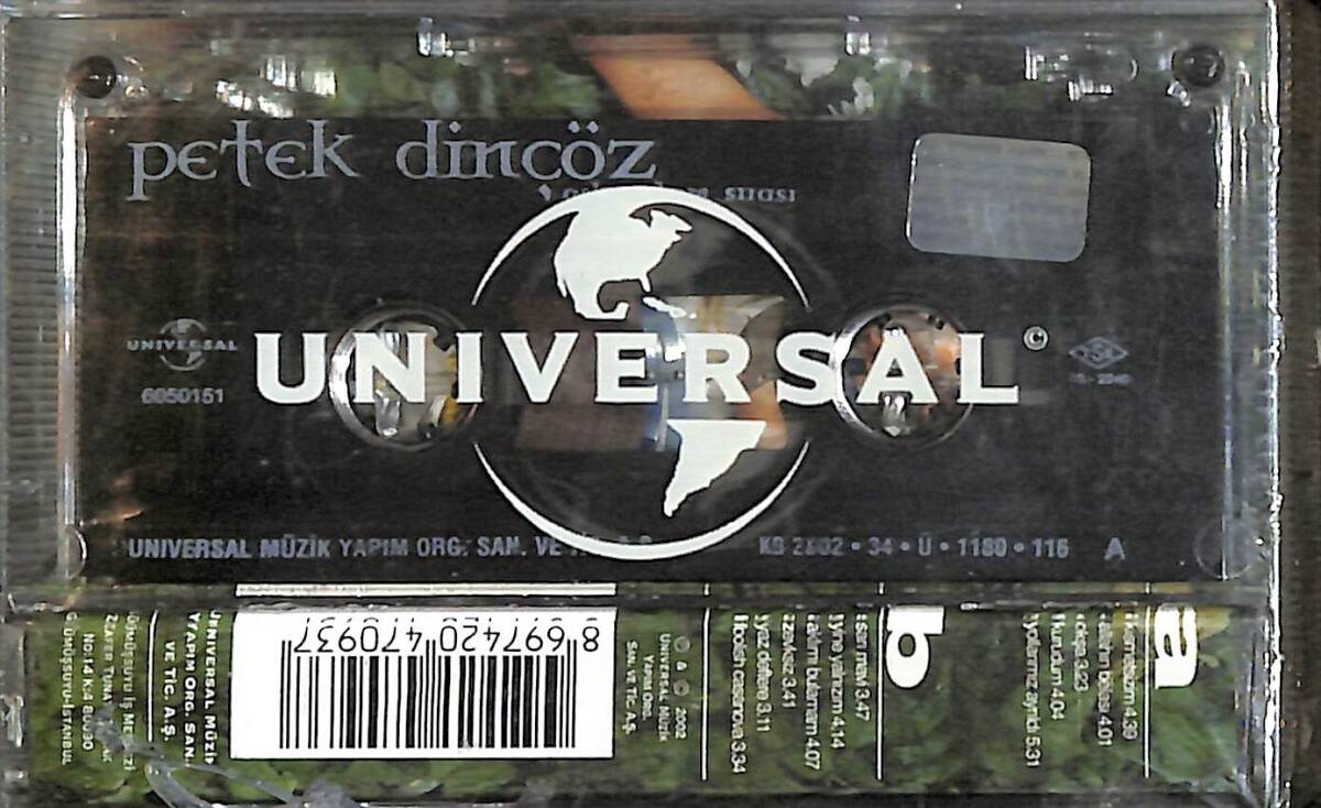 Petek Dinçöz - Aşkın Tam Sırası Kaset (Sıfır) KST28246 - 2