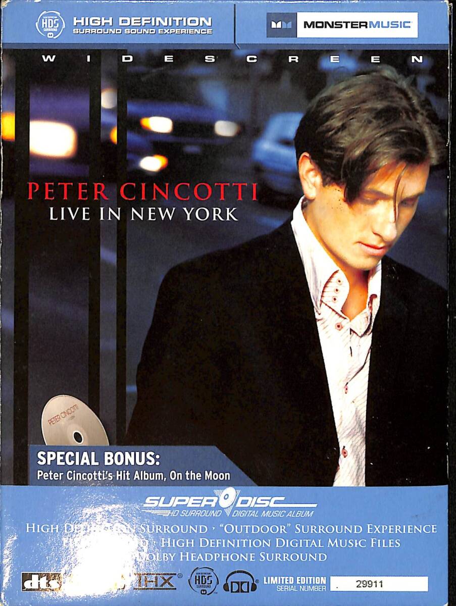 Peter Cincotti - Live In New York DVD (İkinci El) DVD2753 - 1