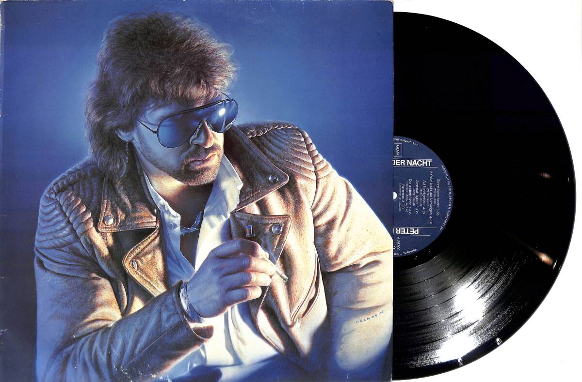 Peter Maffay - Sonne In Der Nacht (Almanya Baskı) LP PLAK (10/8.5) PLK25983 - 1