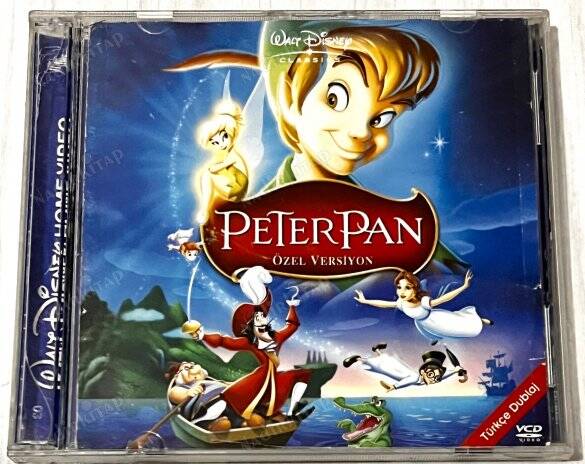 Peter Pan Özel Versiyon (1953 - 2007) Orjinal VCD Film ***ÇOK NADİR FİLM*** VCD28143 - 1