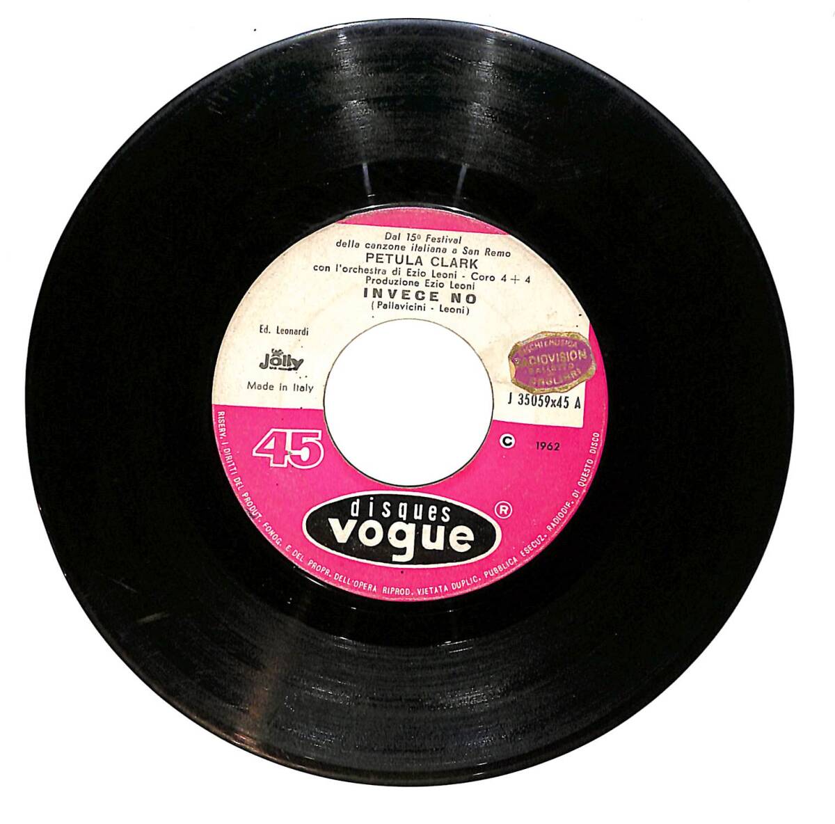 Petula Clark - Invece No / Non Mi Guardi Mai PLAK (10/6.5) PLK25864 - 1