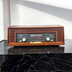 Philips / PHILIPS Jubiter 521 Stereo Lambalı Ahşap Antika Radyo RDY106 - 