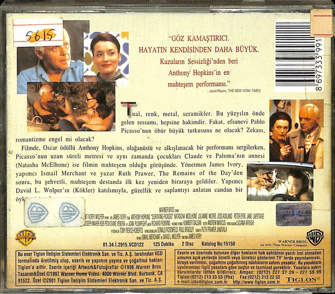Picasso`yla Yaşamak VCD Film VCD14709 - 2
