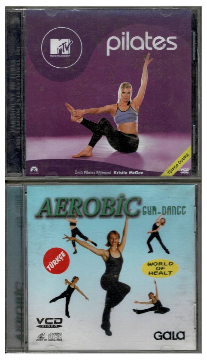 Pilates (Kristin McGee) Aerobic - 2 Adet VCD VCD1172 - 1