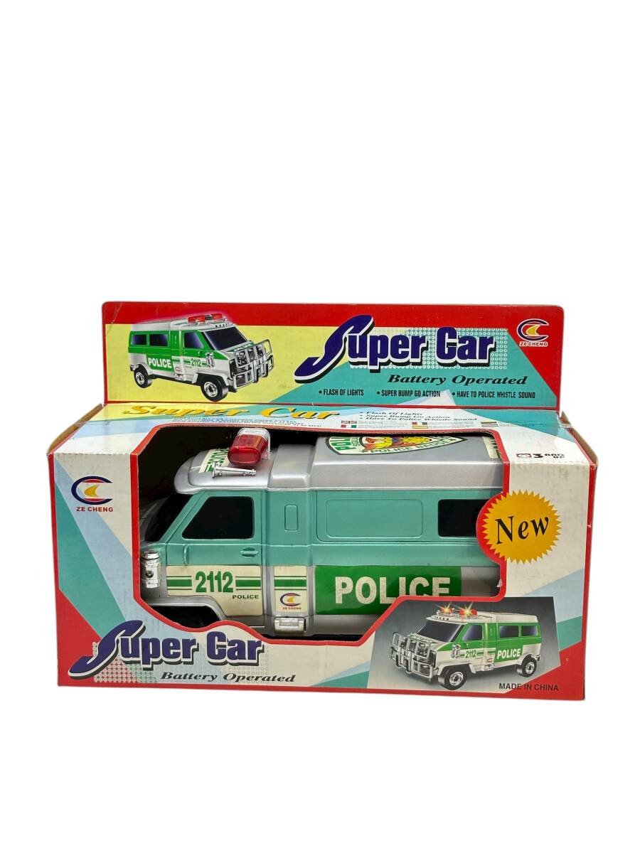 Pilli Plastik Oyuncak Polis Aracı (Sıfır) AOB4622 (N) - 1