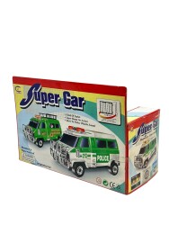 Pilli Plastik Oyuncak Polis Aracı (Sıfır) AOB4622 (N) - 2