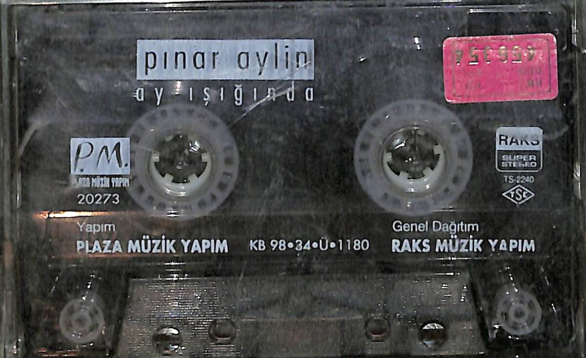 Pınar Aylin - Ay Işığında Kaset (Kırmızı Bandrol - İkinci El) KST27918 - 1