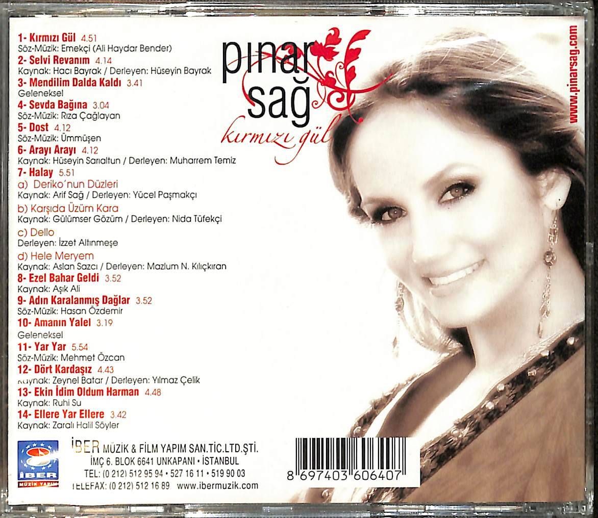 Pınar Sağ - Kırmızı Gül CD (Sıfır) CD3920 - 2