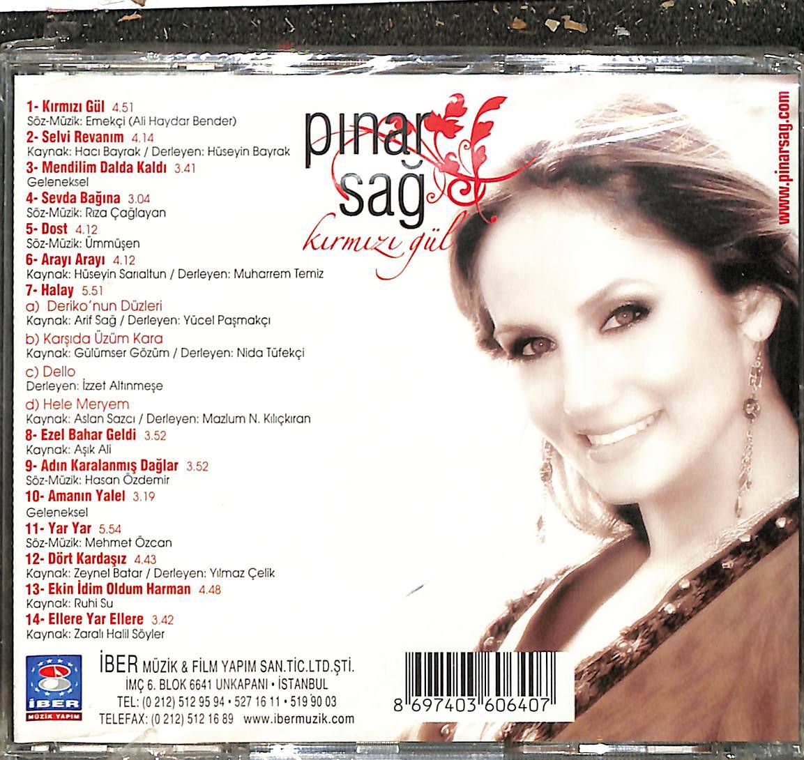 Pınar Sağ - Kırmızı Gül CD (Sıfır) CD4818 - 2