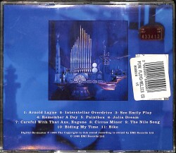 Pink Floyd Relics CD (İkinci El) CD5592 - 2