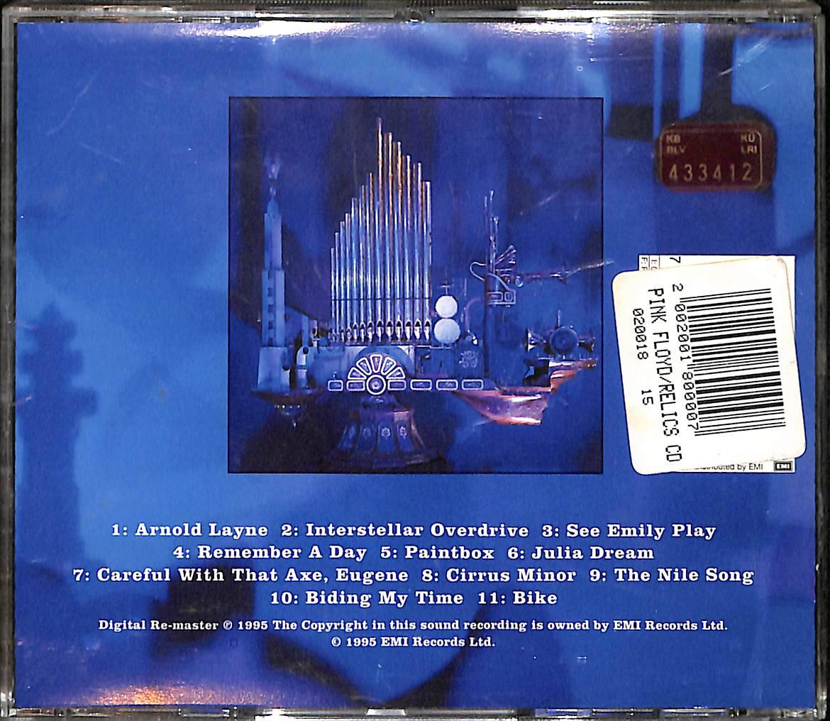 Pink Floyd Relics CD (İkinci El) CD5592 - 2