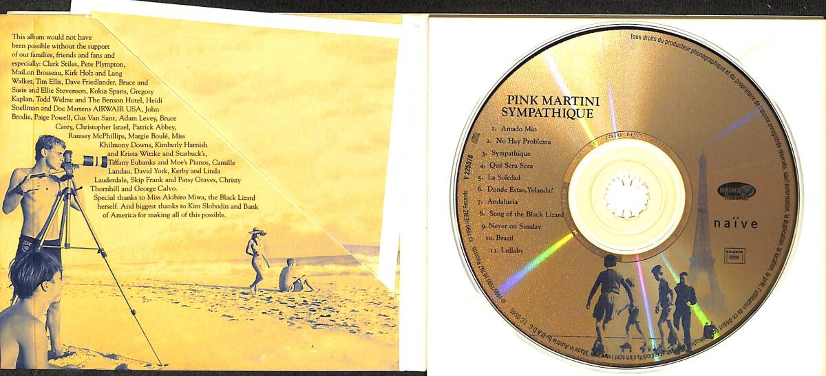 Pink Martini - Sympathique CD (İkinci El) CD4505 - 2