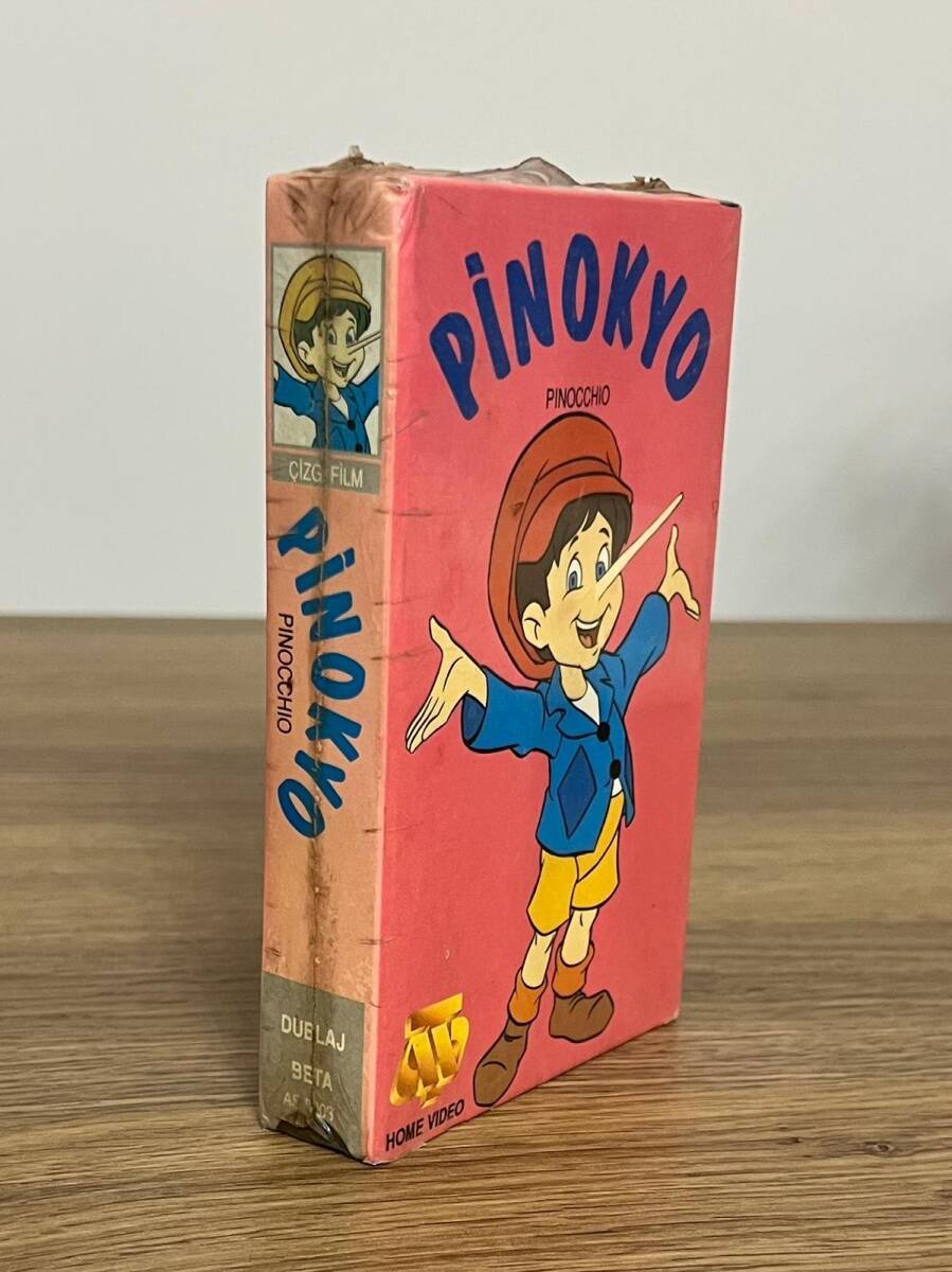 PİNOKYO - BETA - Çizgi Filim Vidyo Kaset.Açılmamış Jelatininde DVD2825 - 2