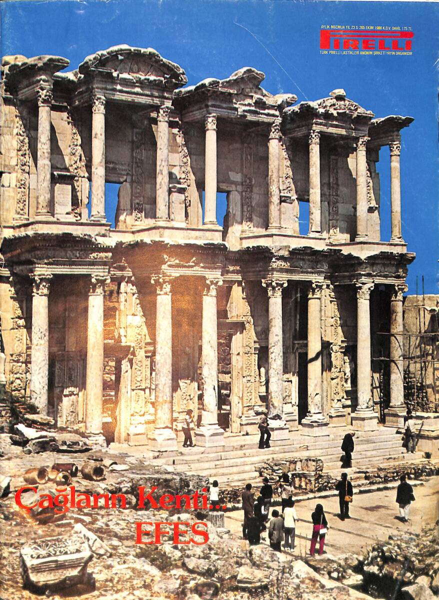 Pirelli Aylık Mecmua Ekim 1986 Sayı: 265 - Kemal Sunal 