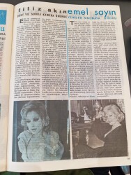 Pirelli Aylık Mecmua Sayı 186 - Mart 1980 - Ayla Algan - Türkan Şoray - Mine Mutlu - Filiz Akın - Emel Sayın NDR88045 - 3