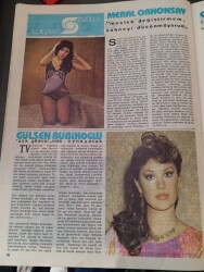 Pirelli Aylık Mecmua Sayı 188- Mayıs 1980 - Ajda Pekkan - Selma Güneri - Meral Orhonsay - Gülşen Bubikoğlu - Cüneyt Arkın - Esen Püsküllü NDR88043 - 2