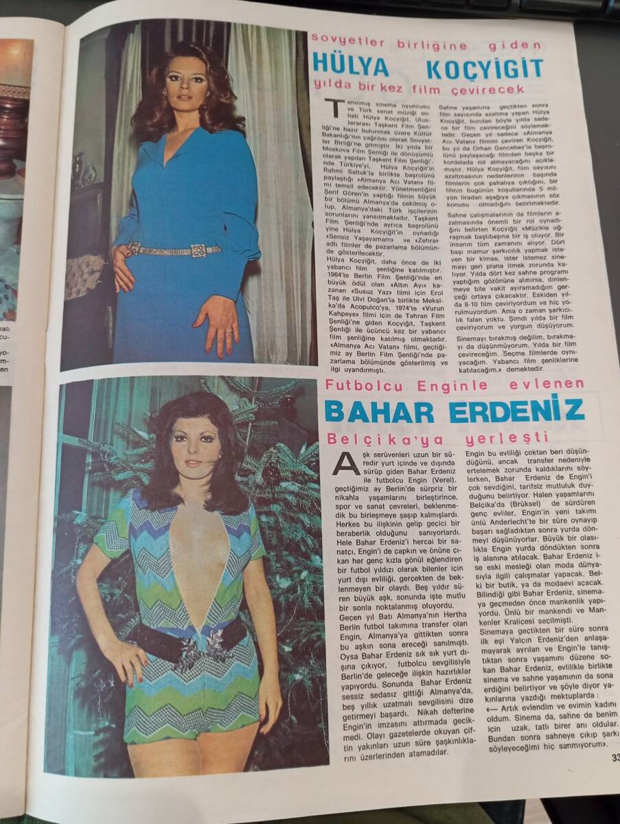 Pirelli Aylık Mecmua Sayı 189 - Haziran 1980 - Ajda Pekkan - Erol Taş - Müjdat Gezen - Fatma Girik - Perihan Savaş - Hülya Koçyiğit - Bahar Erdeniz NDR88042 - 3