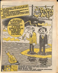 Pişmiş Kelle Mizah Dergisi 11 Ekim 1991 Sayı 85 NDR81197 - Gökçekoleksiyon