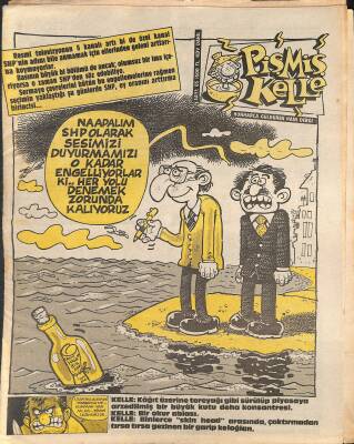 Pişmiş Kelle Mizah Dergisi 11 Ekim 1991 Sayı 85 NDR81197 - 1