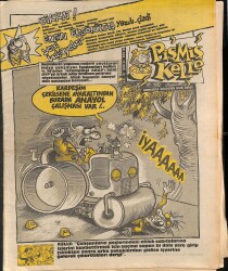 Pişmiş Kelle Mizah Dergisi 25 Ekim 1991 Sayı 87 NDR81203 - Gökçekoleksiyon