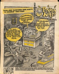 Pişmiş Kelle Mizah Dergisi 4 Ekim 1991 Sayı 84 NDR81196 - Gökçekoleksiyon