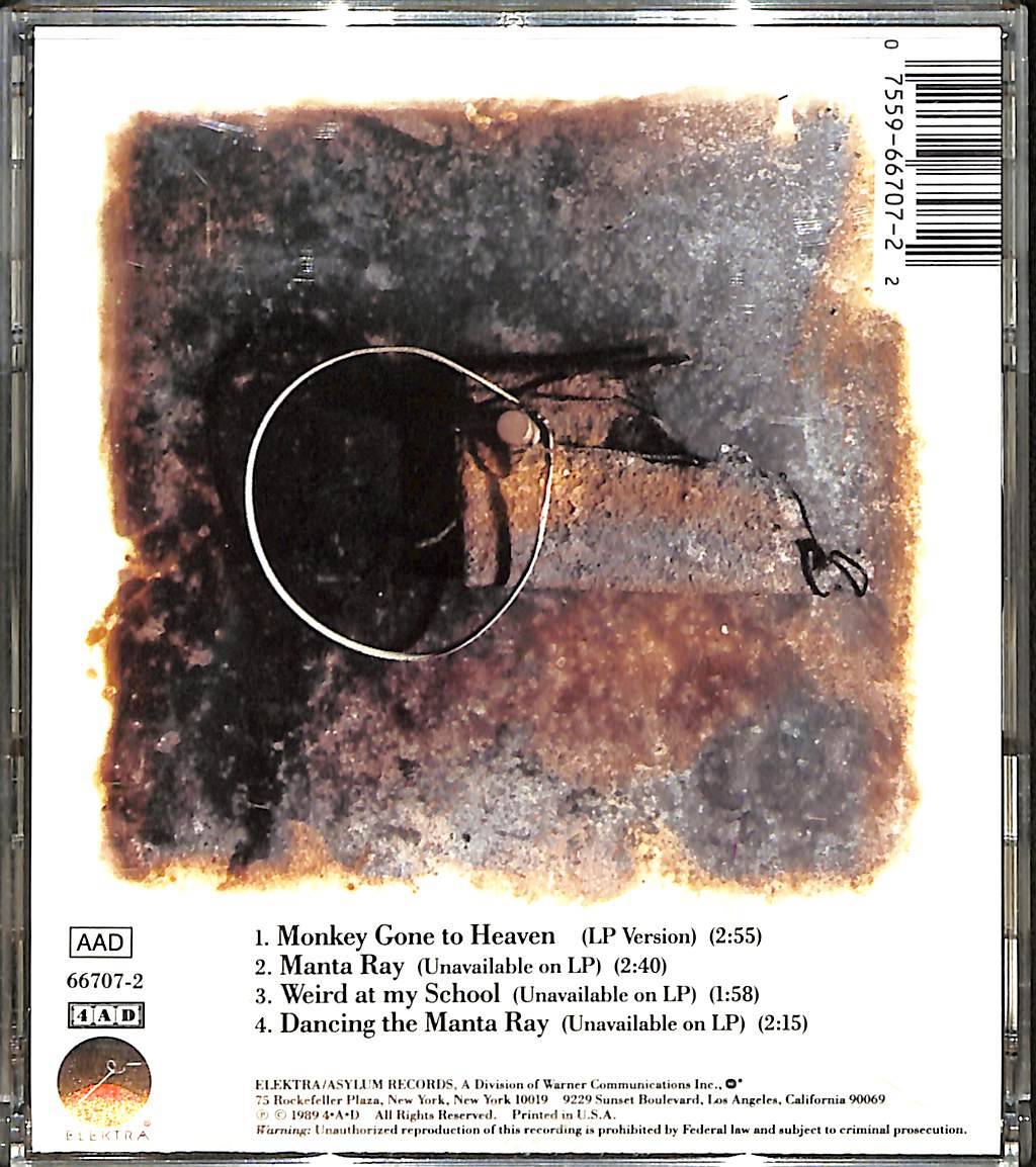 PIXIES: Monkey Gone to Heaven CD (İkinci El) CD4281 - 2