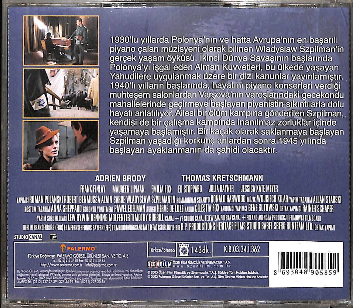 Piyanist – The Pianist (2002) Orijinal VCD Film VCD28381 - 2