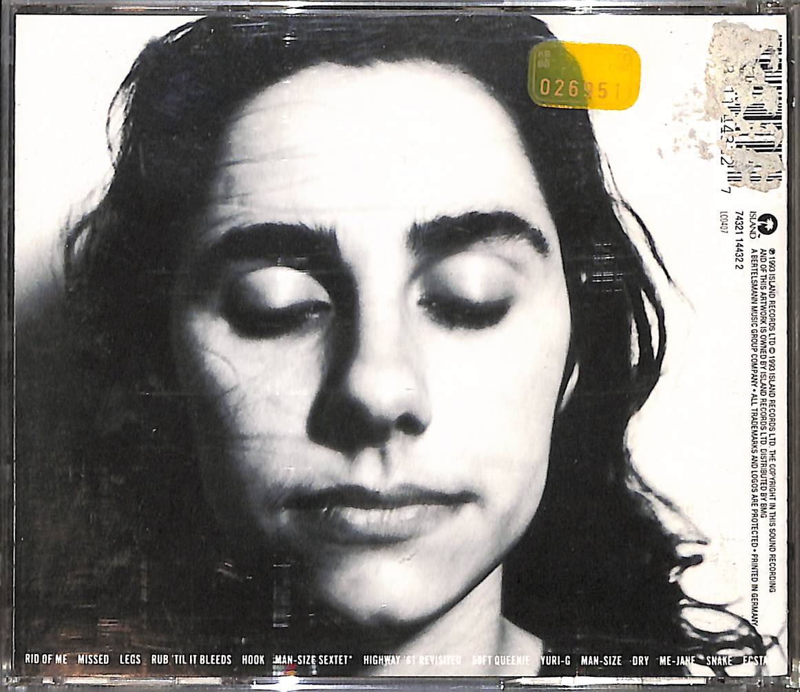 PJ Harvey - Rid Of Me CD (İkinci El) CD5577 - 2