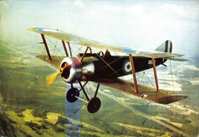 Planör Uçak Kartpostalı Büyük Boy KRT18848 - 1