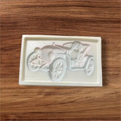 Plastik Oyuncak 1909 Model Opel Doktorwagen Doktor Arabası Oyuncak Alçı Kalıbı KLP120 - 2