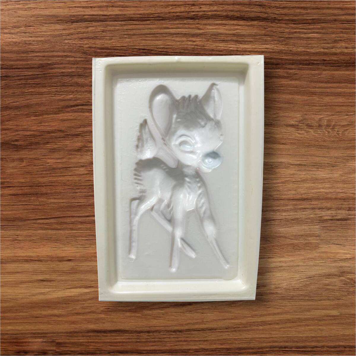 Plastik Oyuncak Bambi Çizgi Flim Karekteri Oyuncak Alçı Kalıbı KLP108 - 2
