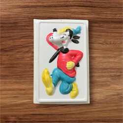 Plastik Oyuncak Donald Duck Çizgi Flim Karekteri Oyuncak Alçı Kalıbı KLP112 - 3