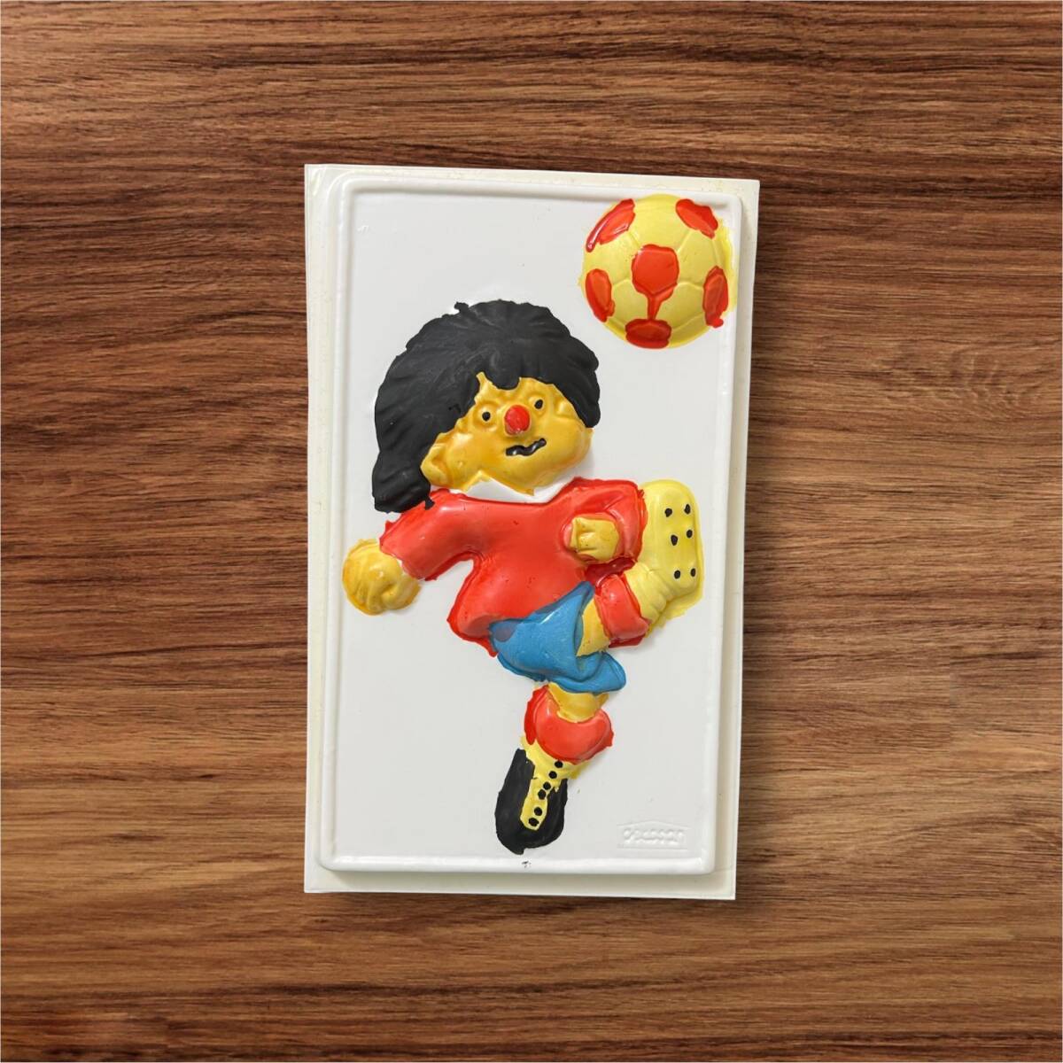 Plastik Oyuncak Futbolcu Çocuk Figürü Oyuncak Alçı Kalıbı KLP117 - 3